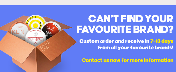 Snus Vietnam custom order promotion