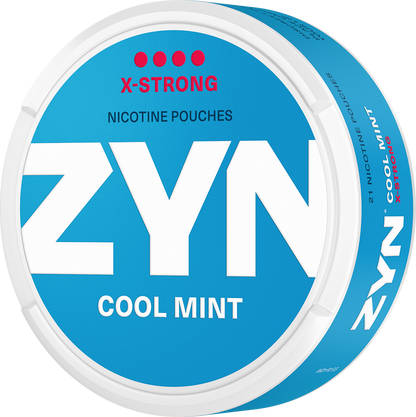 ZYN Cool Mint Xstrong snus vietnam left