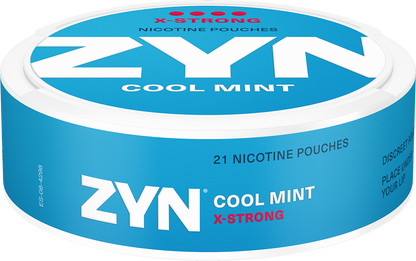 ZYN Cool Mint Xstrong snus vietnam back